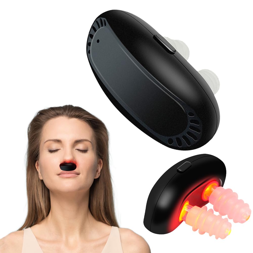 NoMore™ – Appareil de Thérapie Lumière Rouge pour Décongestion Nasale