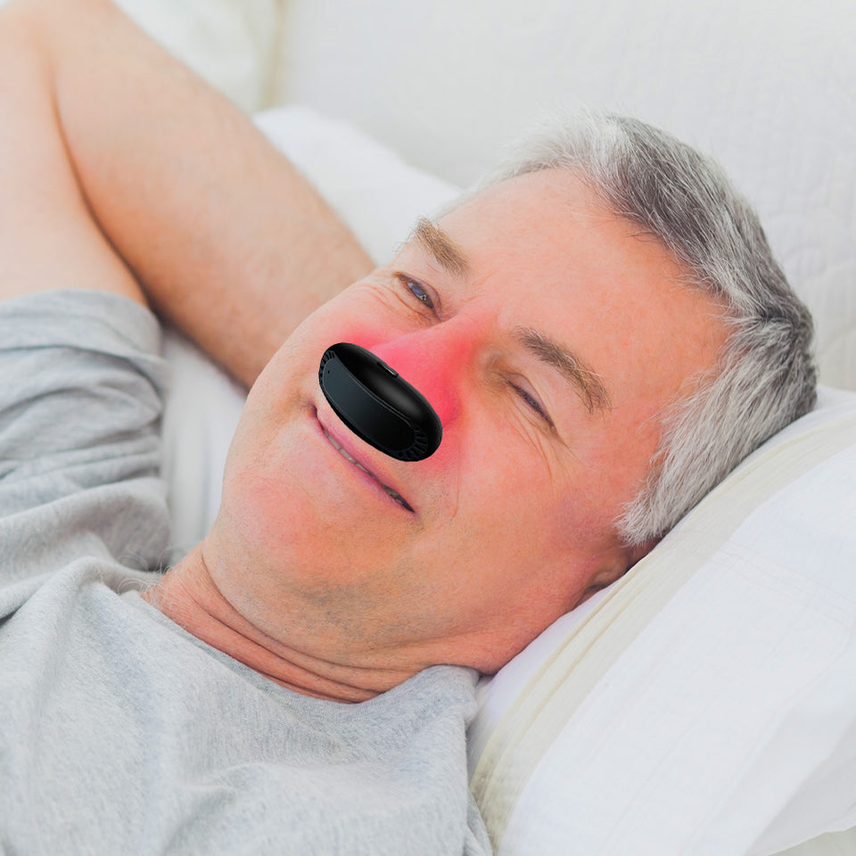 NoMore™ – Appareil de Thérapie Lumière Rouge pour Décongestion Nasale