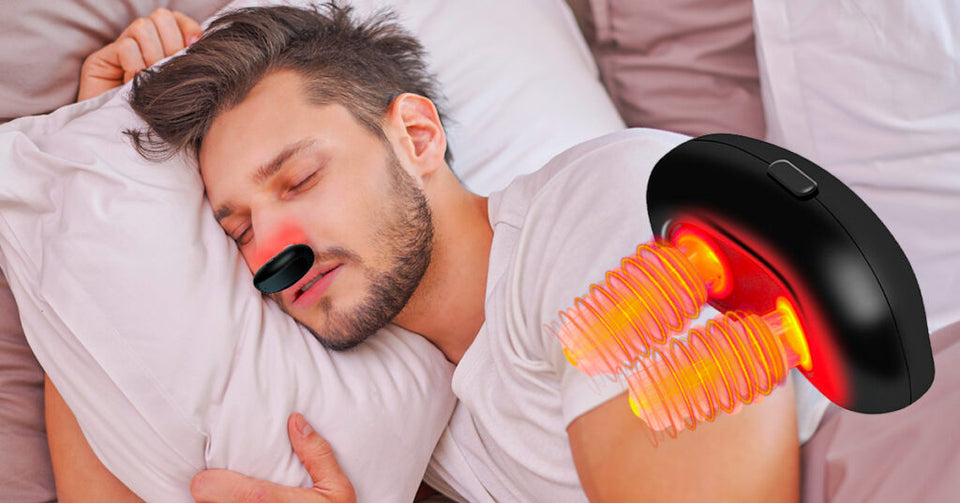 NoMore™ – Appareil de Thérapie Lumière Rouge pour Décongestion Nasale